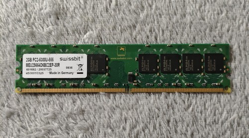 Swissbit ddr2 2gb ram - ram, 667mhz