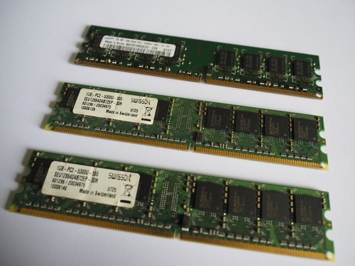 3stück ddr2 ram - 1, gb