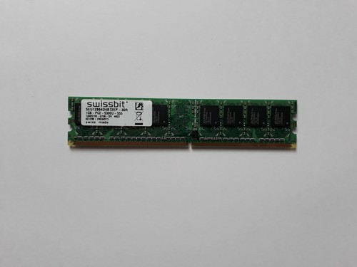 1gb swissbit pc2 5300u - swissbit, pc2-5300u-555