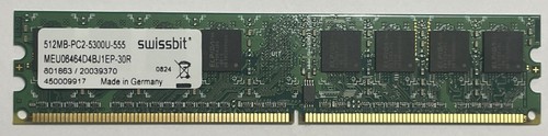 512mb ddr2 sdram pc2 5300u - sdram, 667