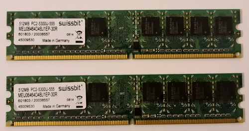Swissbit 512 ddr2 - 512,